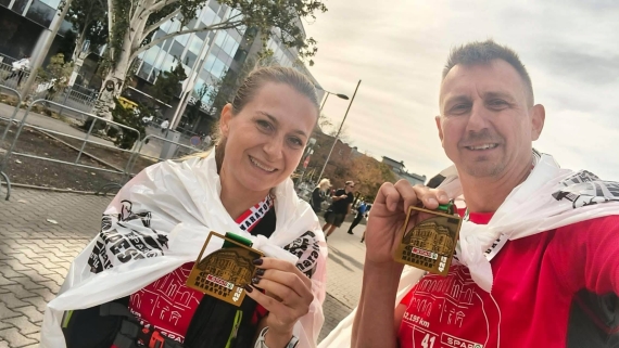 Szondy Zsuzsa első maratonja