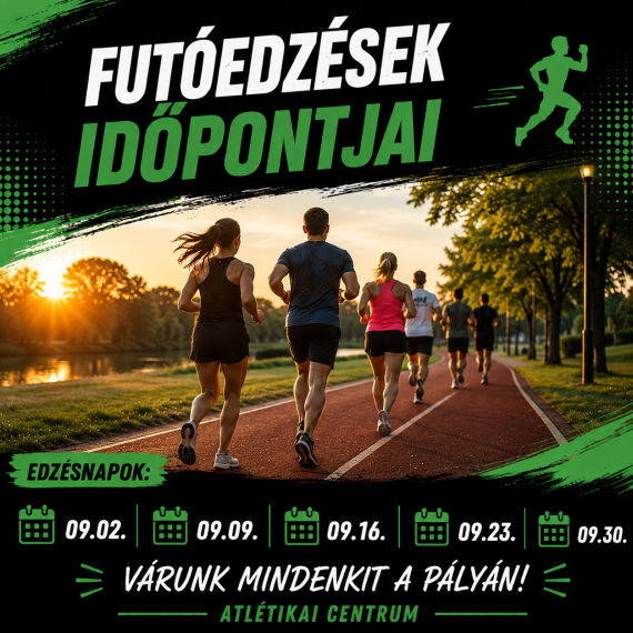 Edzésidőpontok